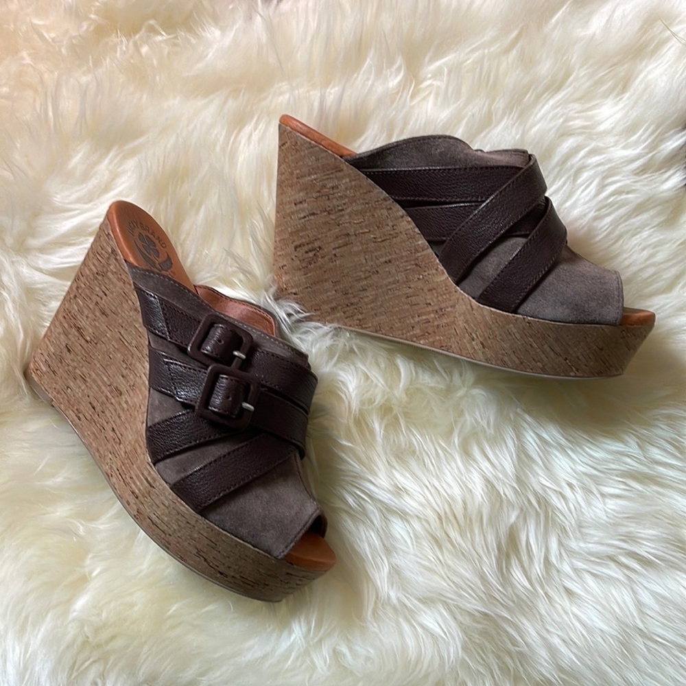 LUCKY BRAND LATRICE WEDGE . Size 8.5 never worn.